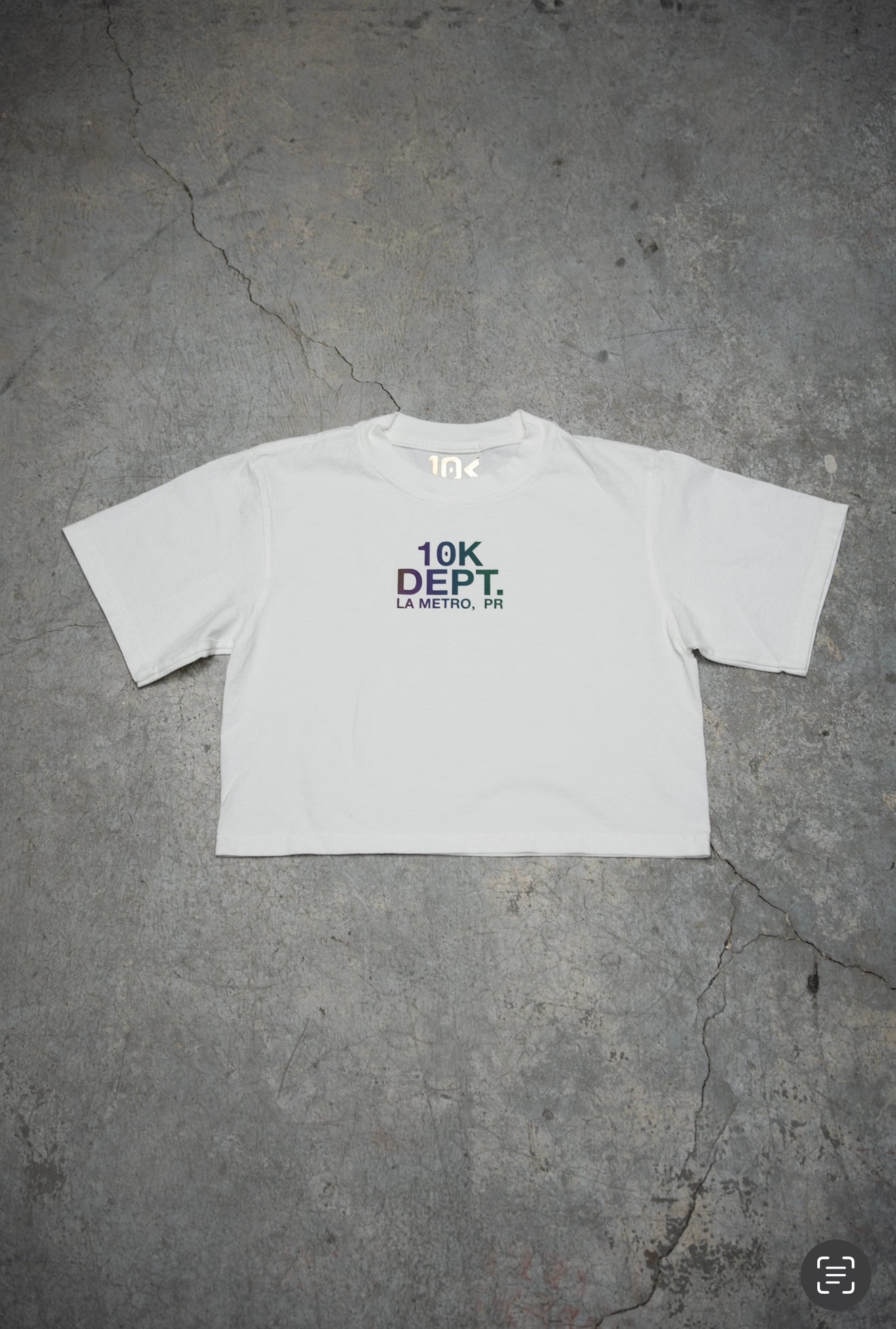 10K DEPT. Tee (Croptop Fit)