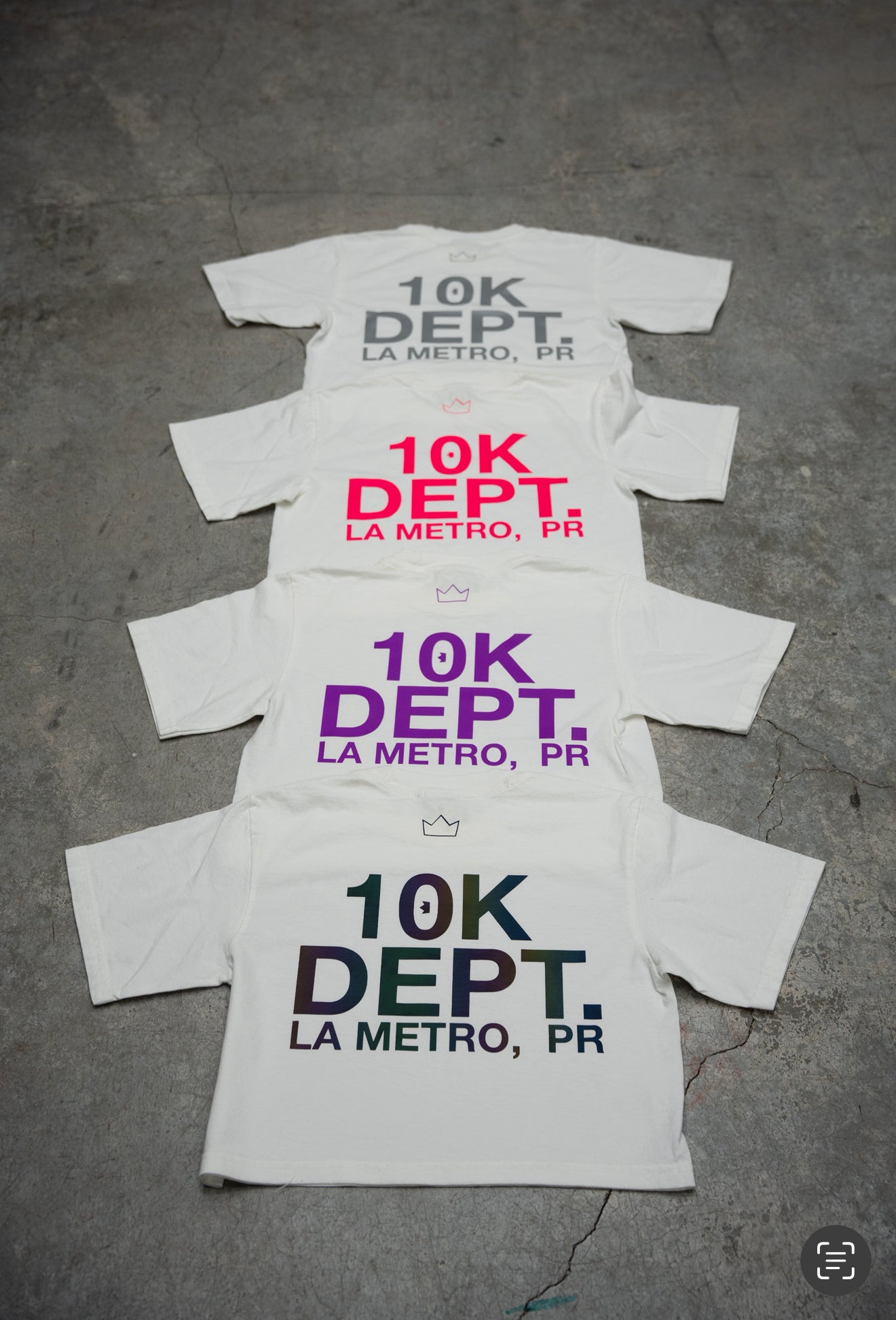 10K DEPT. Tee (Croptop Fit)