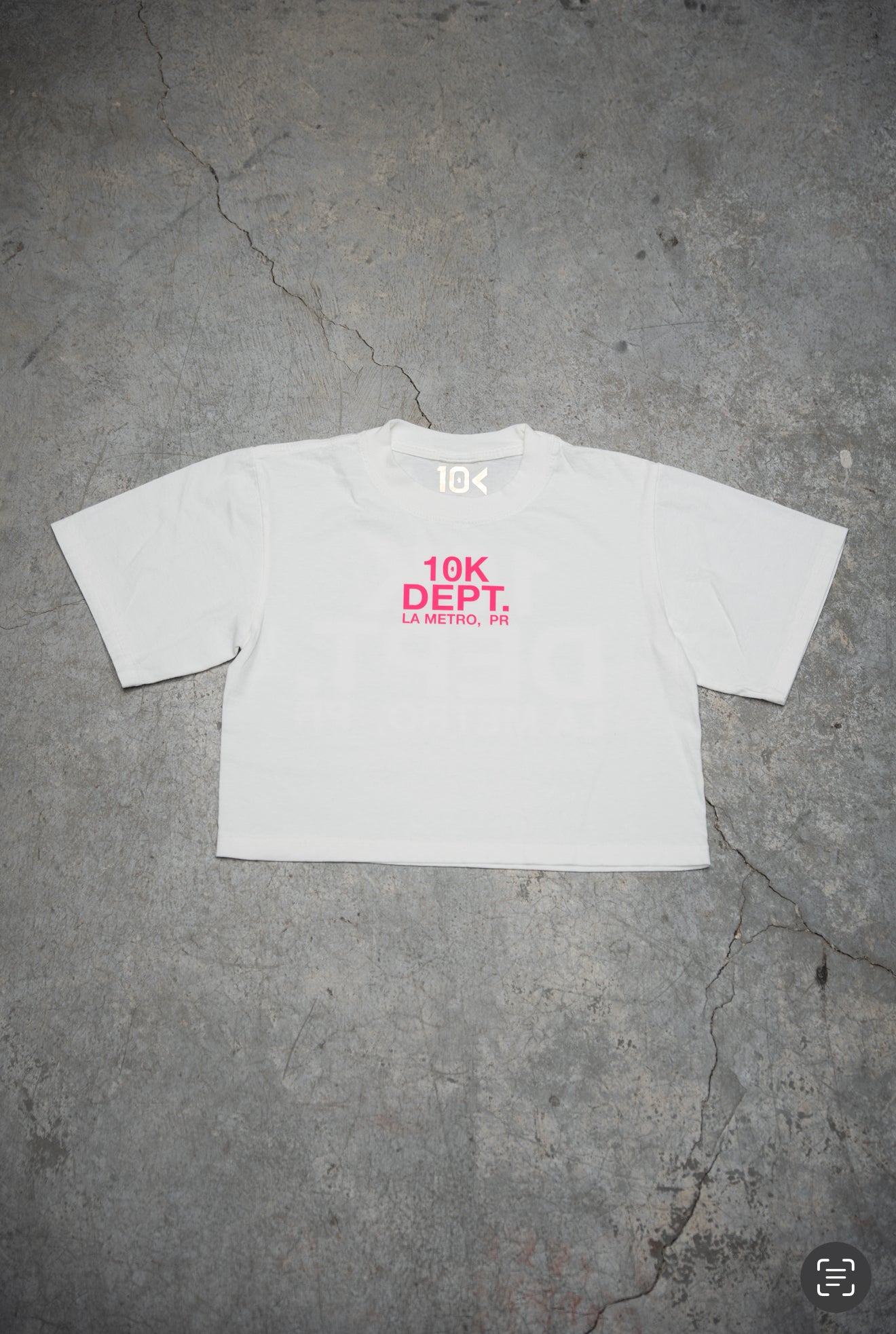 10K DEPT. Tee (Croptop Fit)