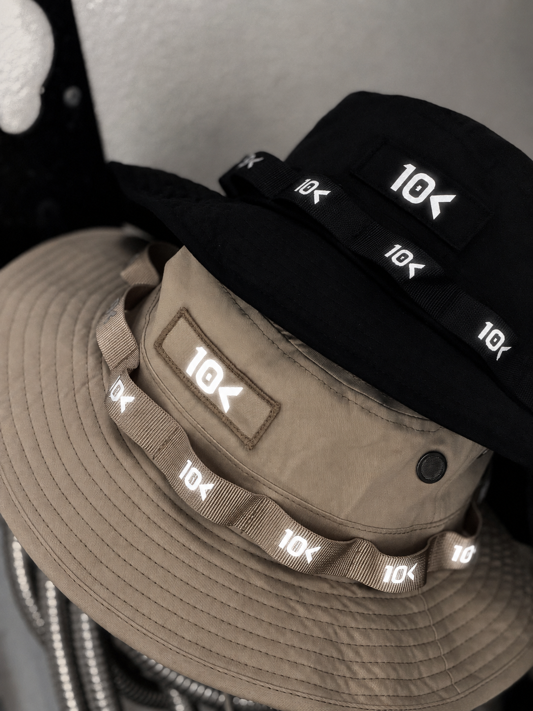 10K Reflective Bucket Hats