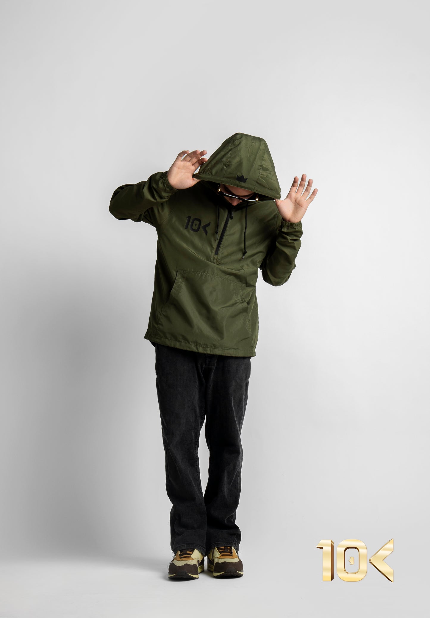 10K Olive Windbreaker