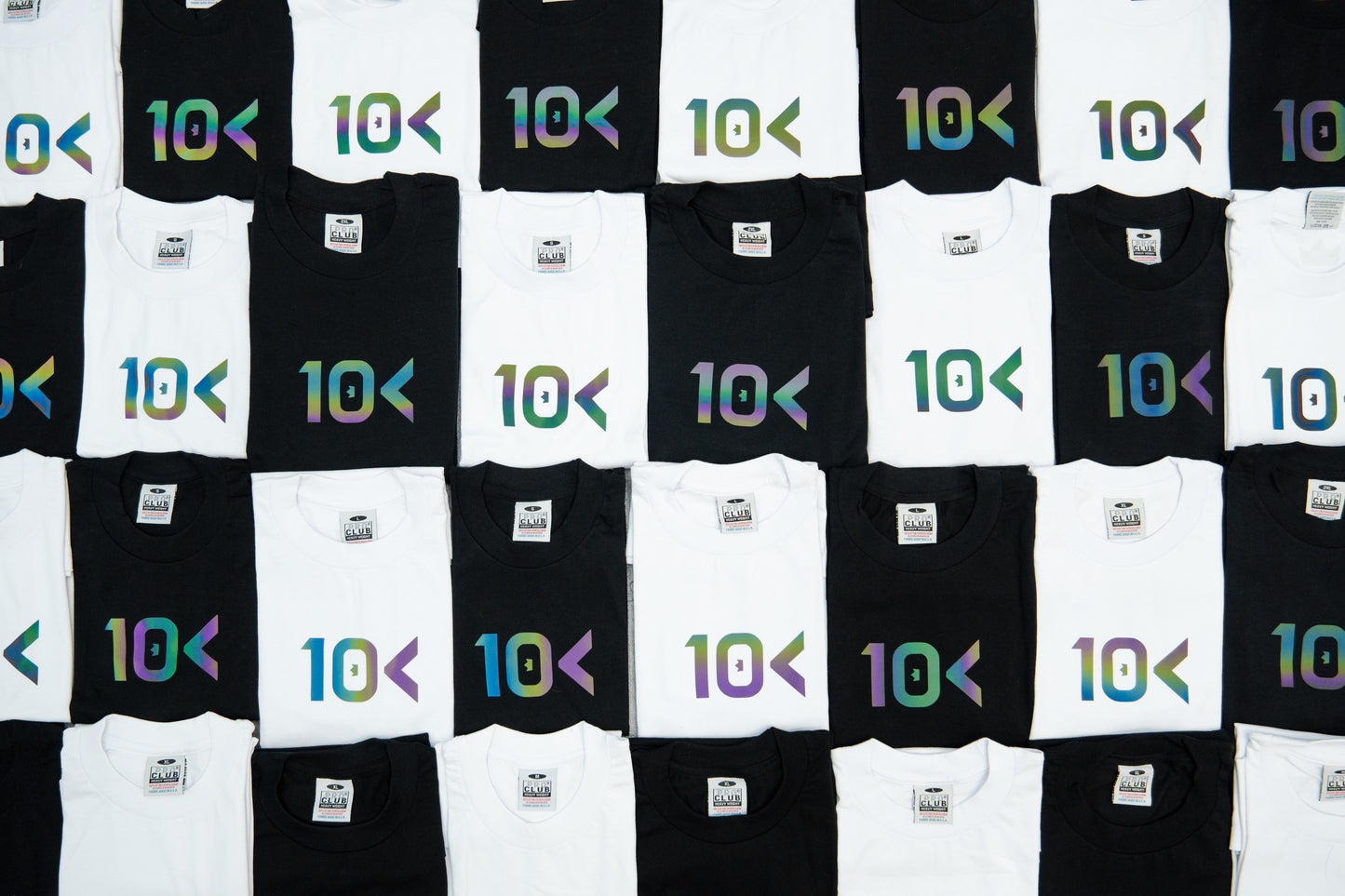 10K Reflective Logo Tee