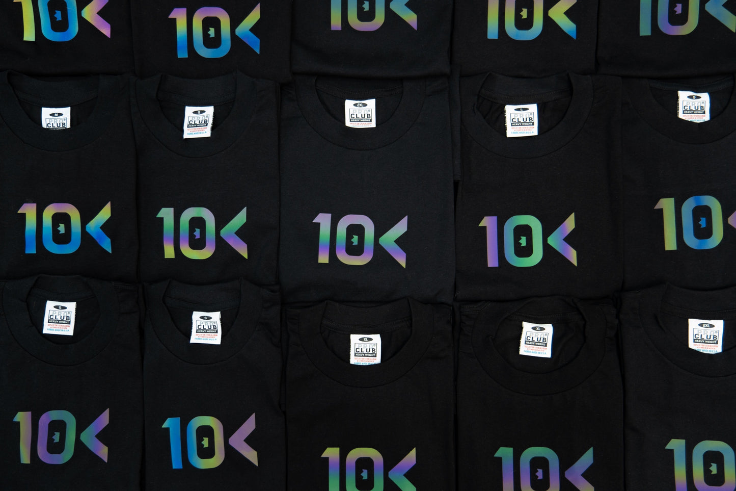 10K Reflective Logo Tee