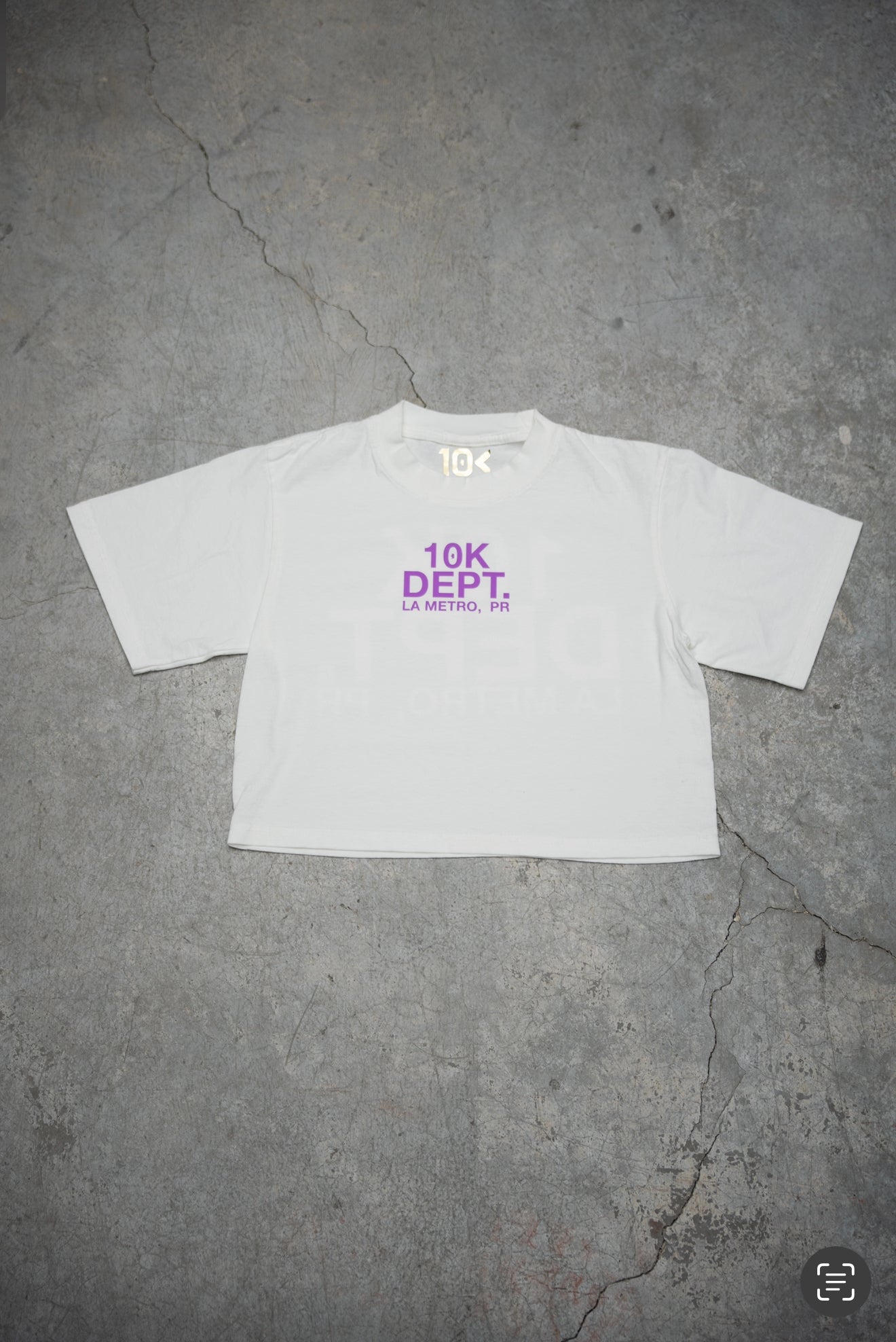 10K DEPT. Tee (Croptop Fit)