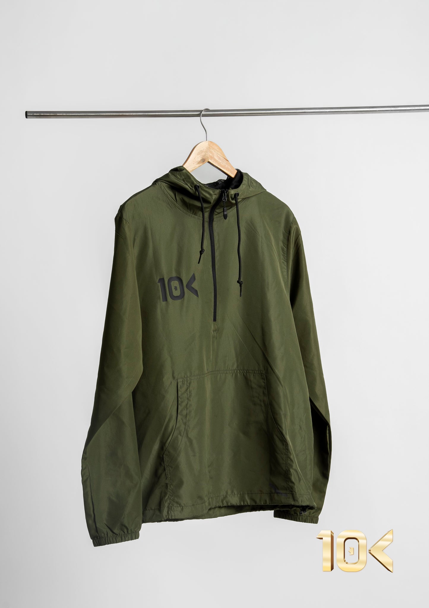 10K Olive Windbreaker