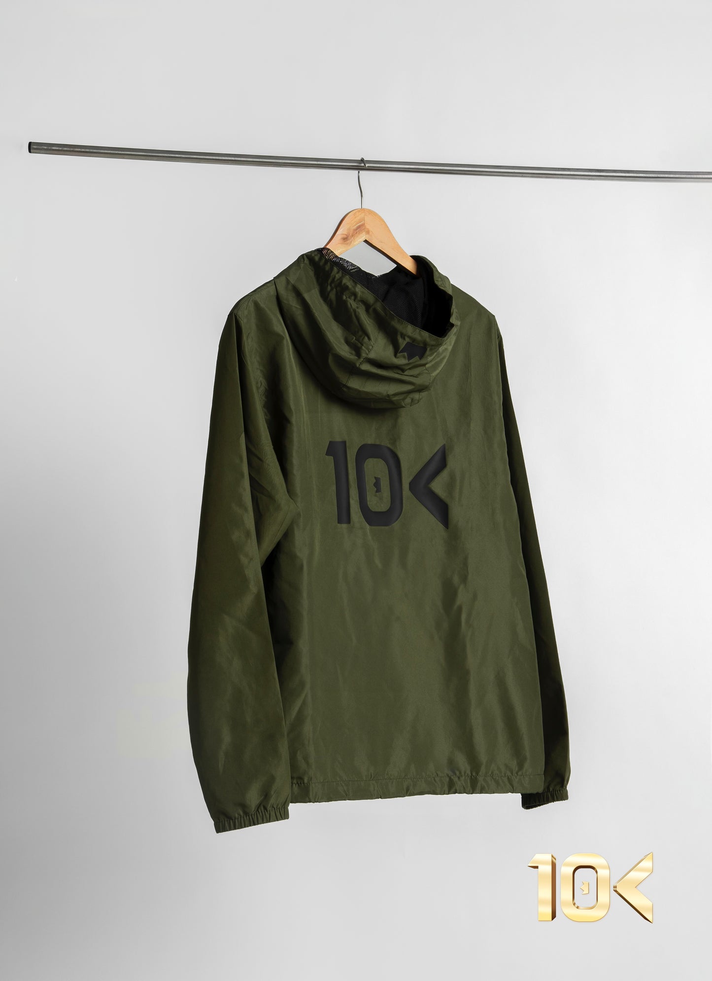 10K Olive Windbreaker